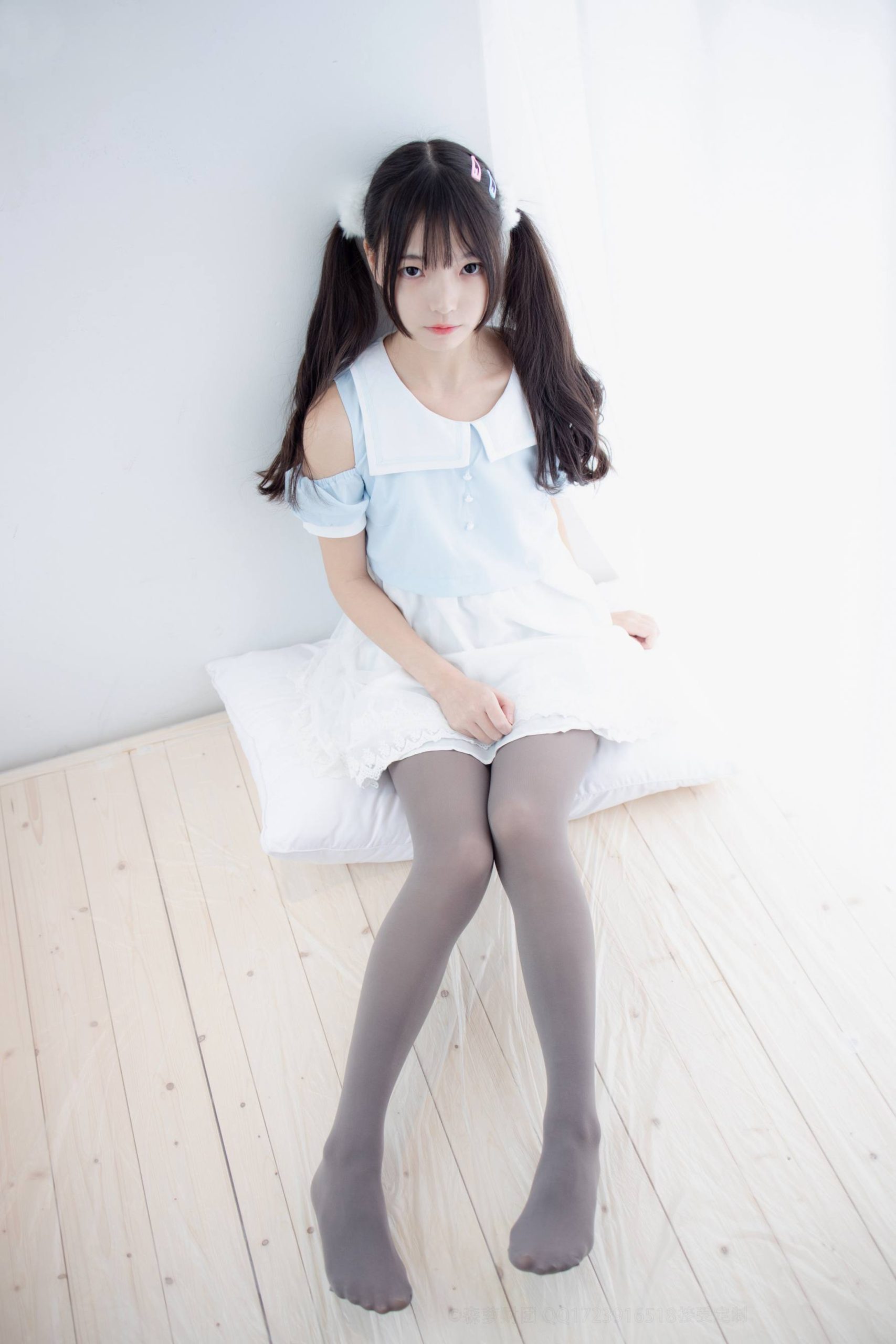图片[2]-超级甜美的灰丝小姑娘【86P】20005-美色吧