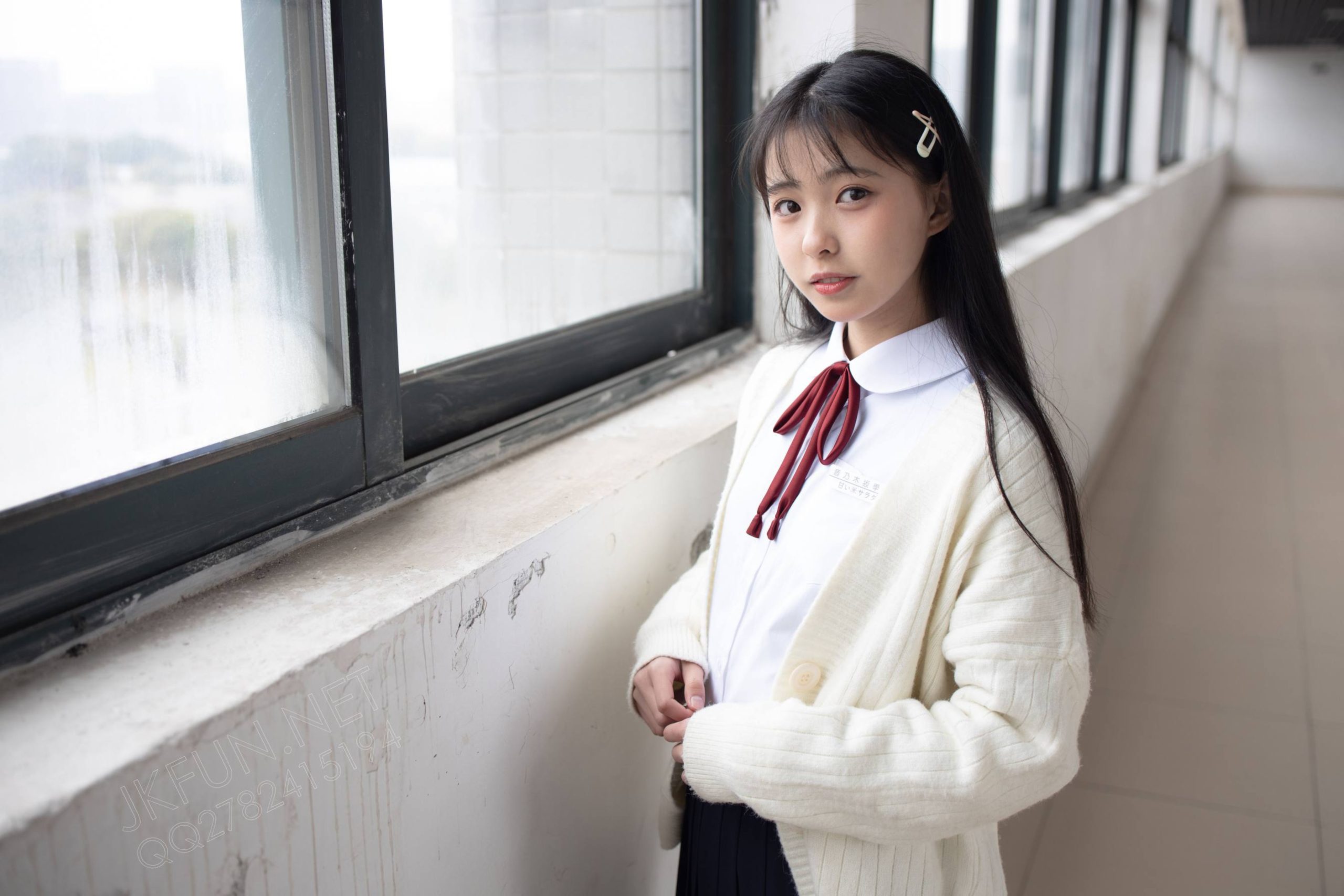 图片[2]-甜美可人的白丝姑娘【127P】20011-美色吧