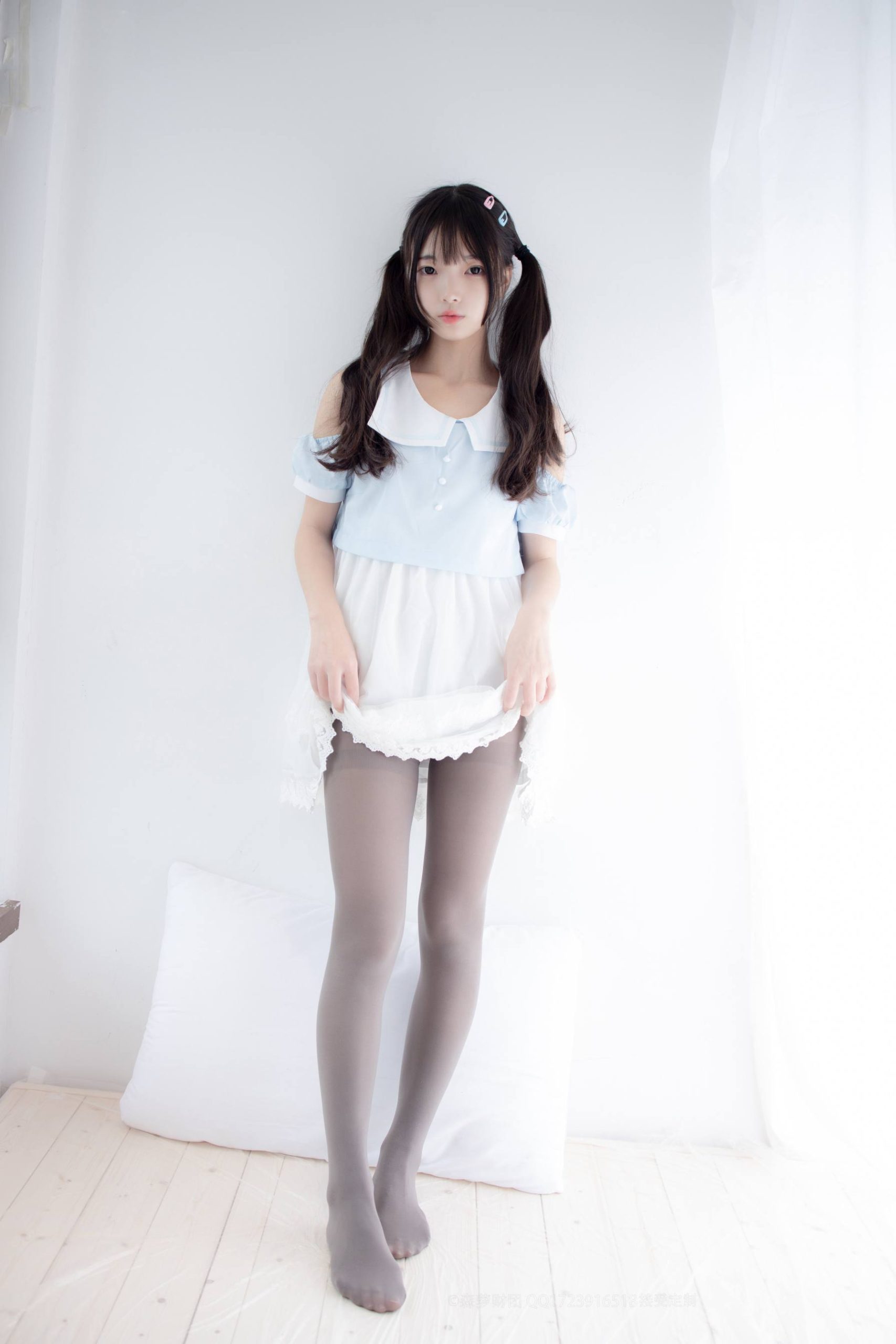 图片[4]-超级甜美的灰丝小姑娘【86P】20005-美色吧