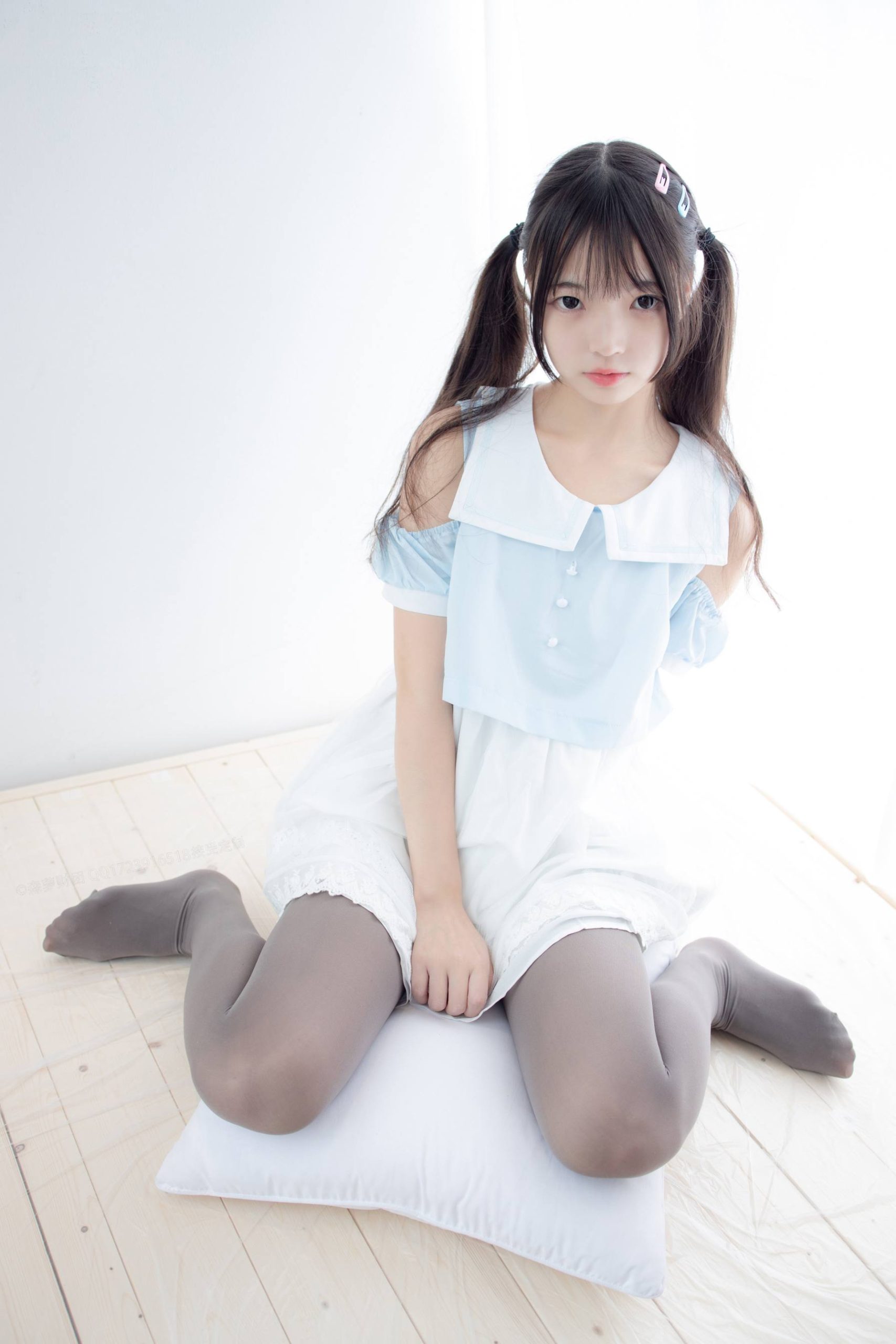 图片[5]-超级甜美的灰丝小姑娘【86P】20005-美色吧