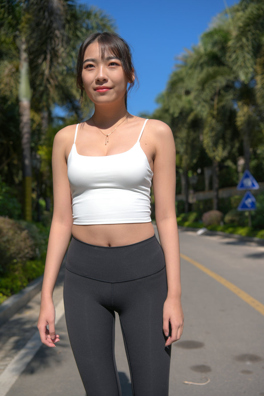 图片[1]-黑色瑜伽裤女孩 J0904 474P11V-15.7GB-美色吧