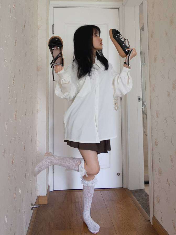 图片[3]-百褶裙可爱又大方的小姑娘【122P】20002-美色吧