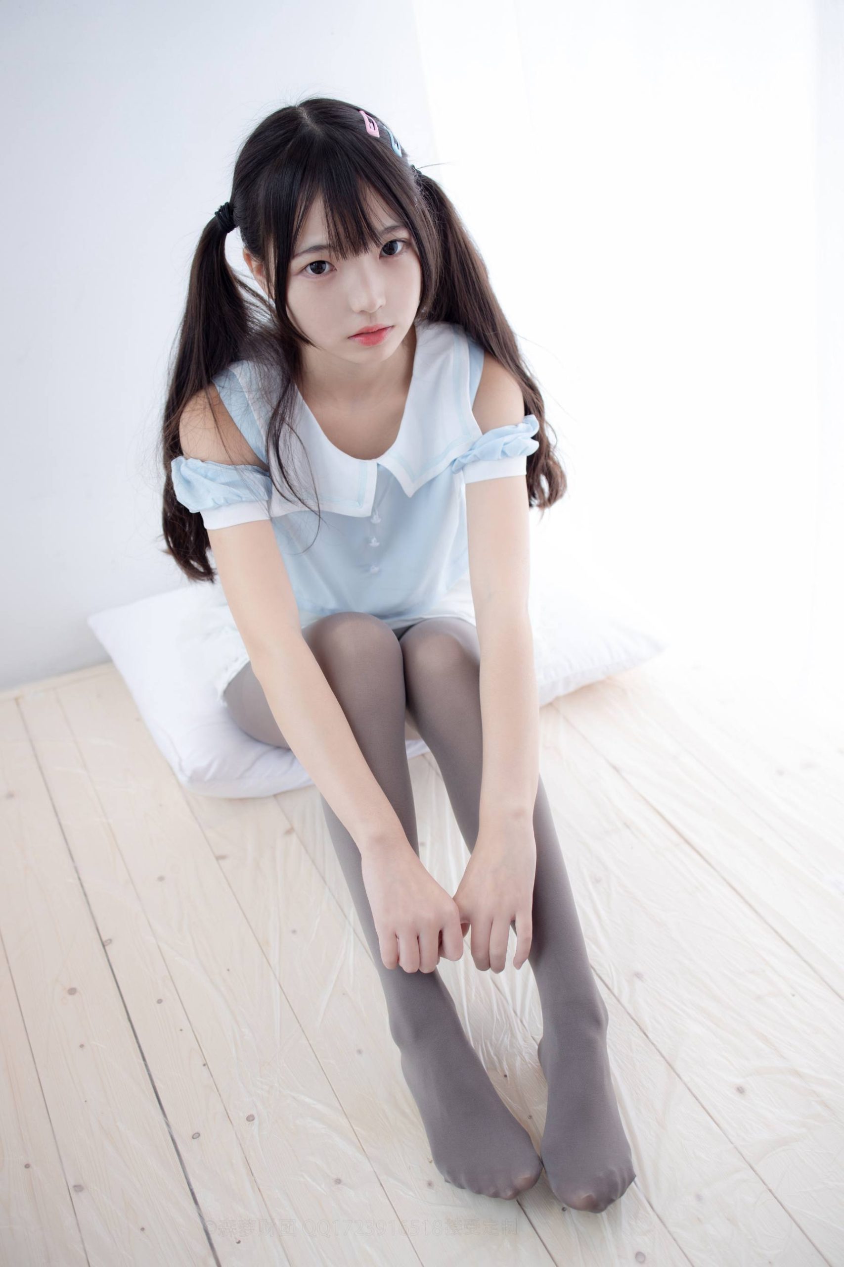 图片[3]-超级甜美的灰丝小姑娘【86P】20005-美色吧