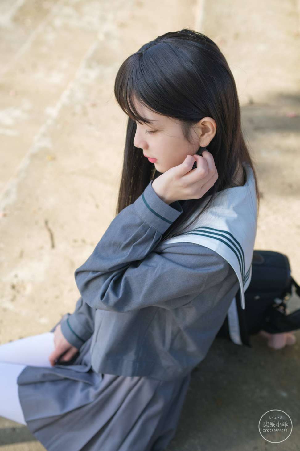 图片[3]-白丝清纯少女真的太可爱了【60P】20001-美色吧
