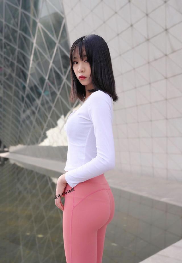 图片[4]-粉色瑜伽裤年轻女孩 J1311 417P17V-14.9GB-美色吧