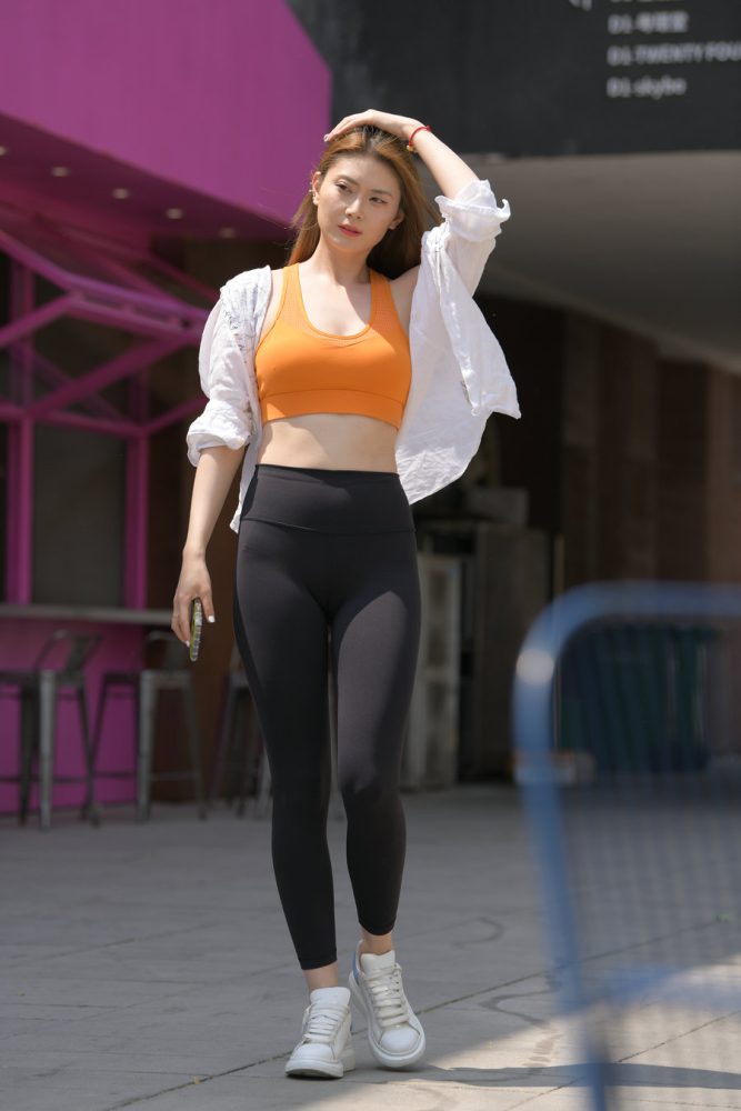 自信的瑜伽裤女孩J3670 712P-14.9GB-美色吧