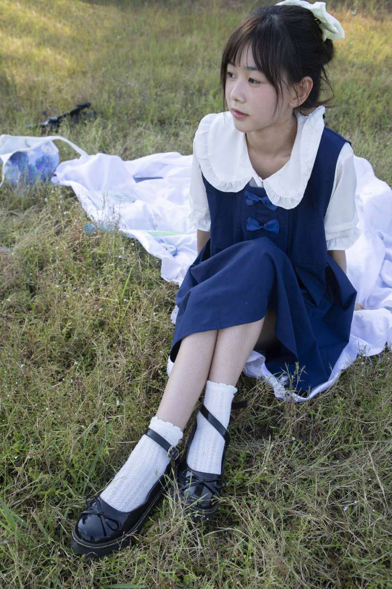 图片[6]-非常甜美的牛仔裙女孩【226P】20021-美色吧