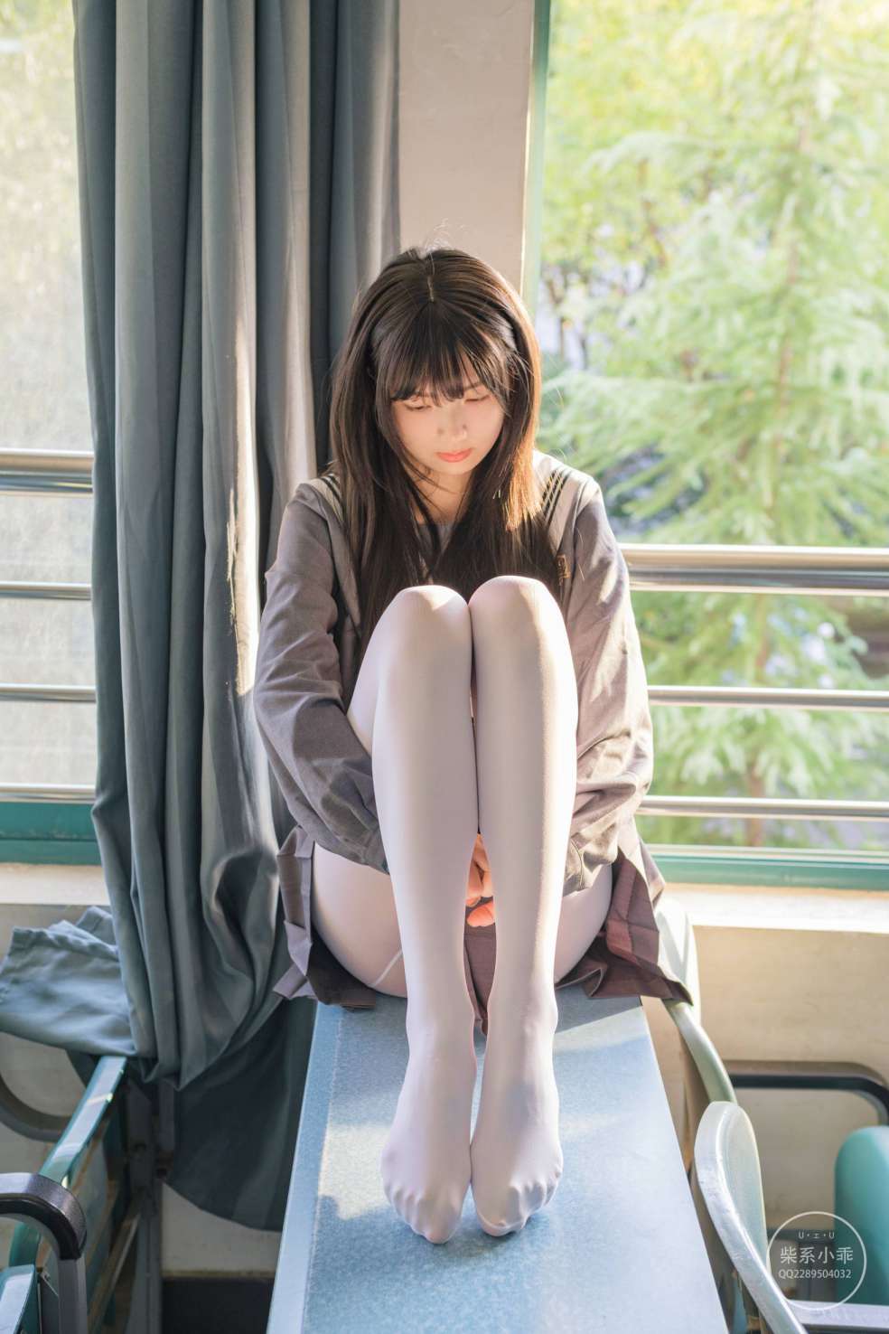 图片[1]-白丝清纯少女真的太可爱了【60P】20001-美色吧