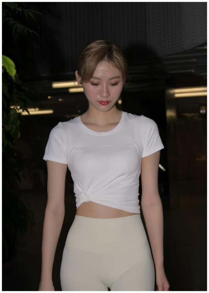 图片[4]-白色瑜伽裤女孩J2213 190P2V-14.6GB-美色吧