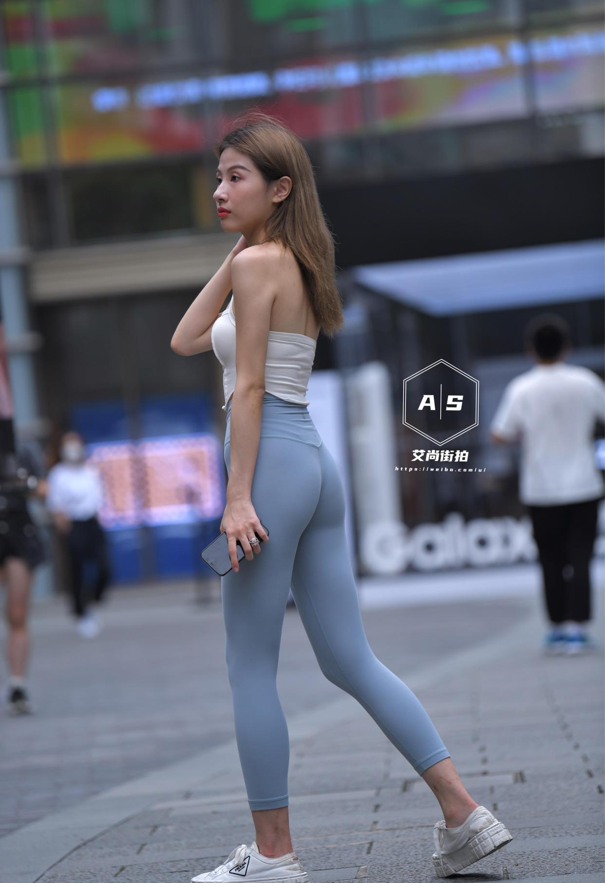 图片[2]-长发长腿瑜伽裤女孩J2836 443P-10.1GB-美色吧