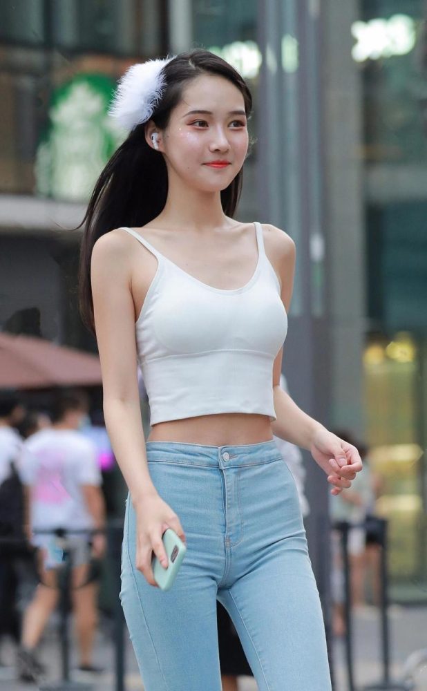 非常漂亮的牛仔裤女孩 J2144 98P1V-1.92GB-美色吧