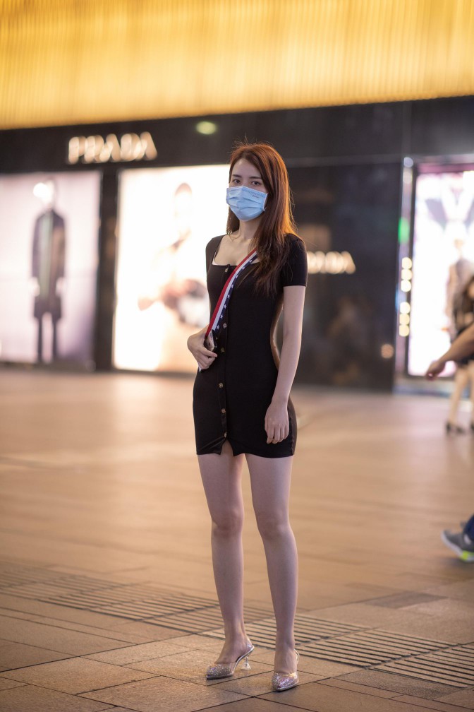 图片[4]-逛商场的黑色包臀裙美丽女孩【385P】00050-美色吧