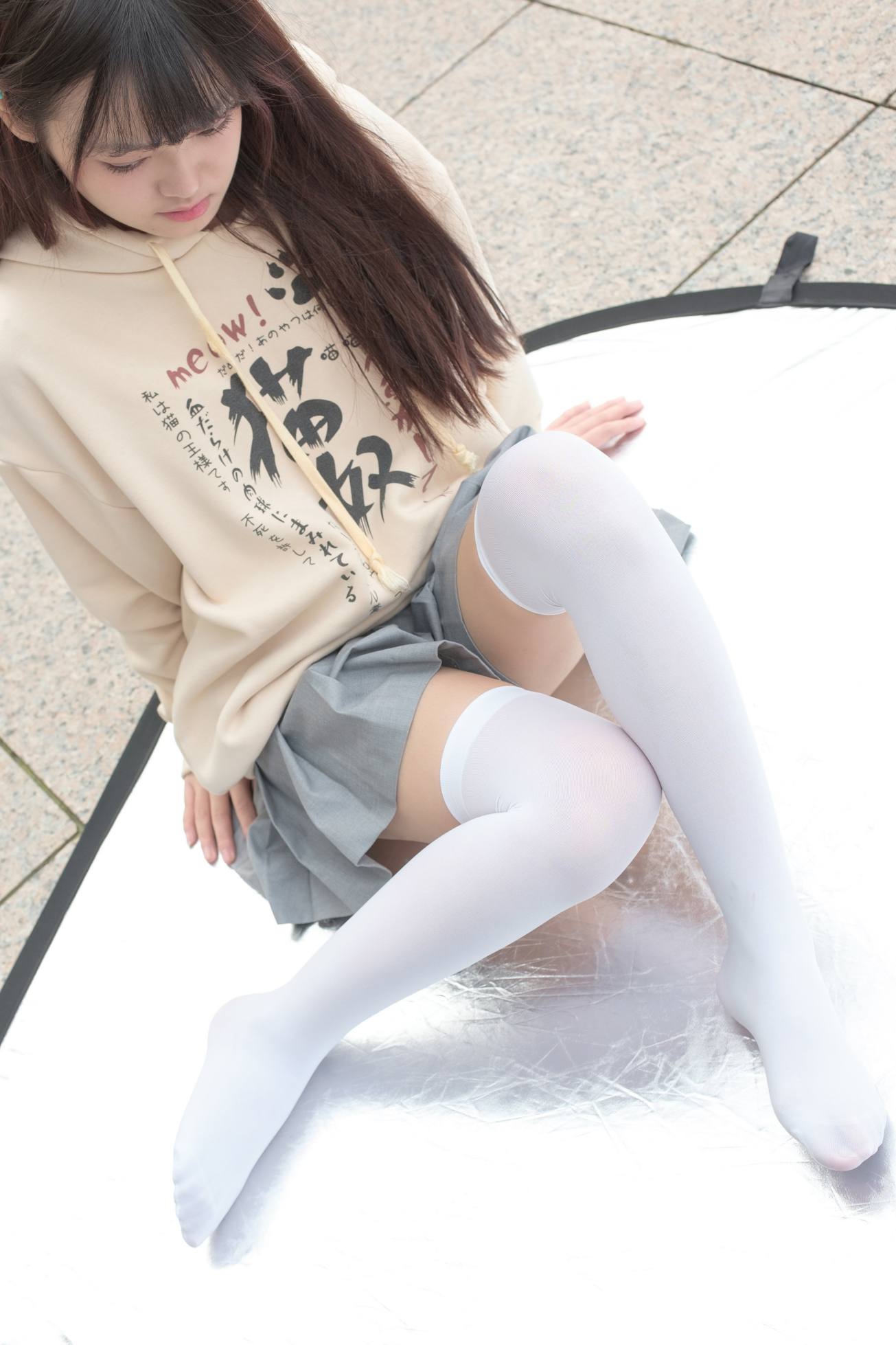 图片[6]-甜美的白丝女孩【131P】20007-美色吧
