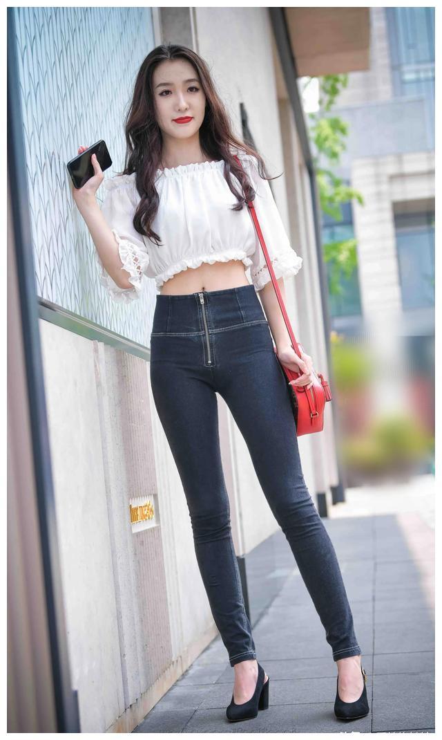 图片[4]-紧身牛仔裤卷发姑娘 J1726 103P-2.28GB-美色吧