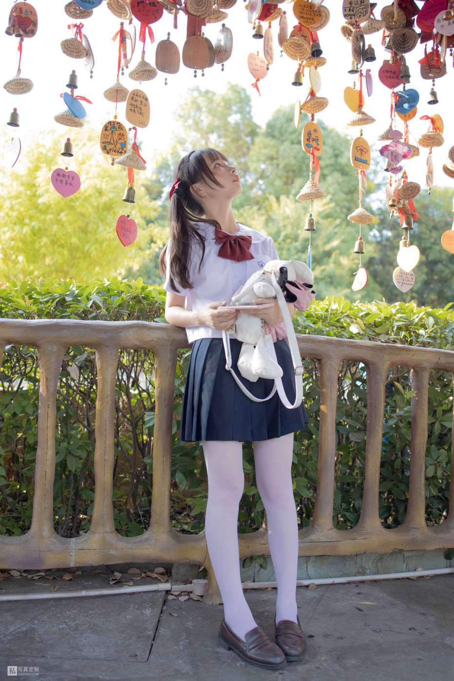 图片[5]-眼神好清澈的双马尾白丝女孩【75P】20019-美色吧